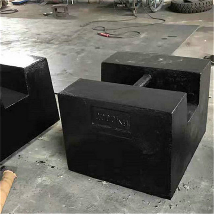 重庆2吨铸铁砝码价格 m1等级2000kg标准砝码生产供应商