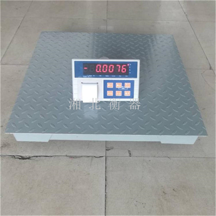 天津地磅秤公司 高精度出口型电子地磅价格 英文版3吨电子秤