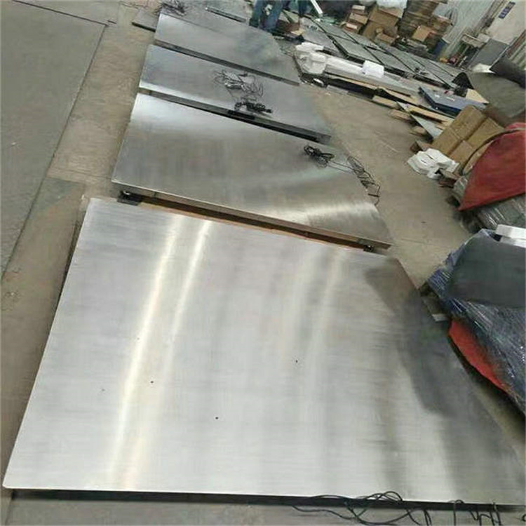 秦皇岛2吨不锈钢地磅称生产车间使用1.2x1.2m不锈钢1吨电子秤