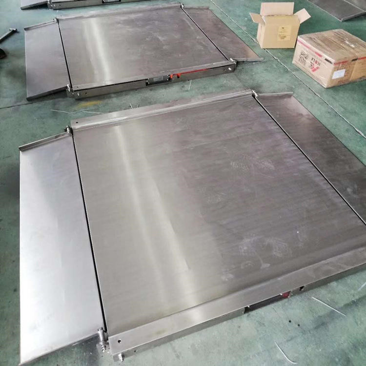 天心区1吨-2吨不锈钢带打印电子平台秤 scs3t不锈钢地磅秤供应