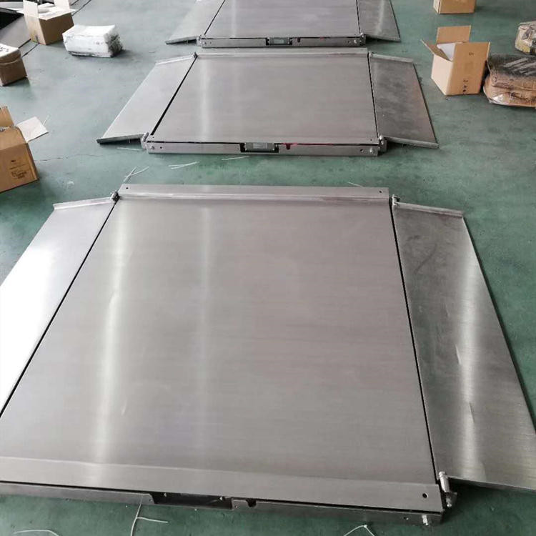 重庆1吨不锈钢电子秤1x1米不锈钢防水平台地磅秤厂家