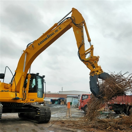 225机旋转抓钢器旋转抓石抓钢器厂家山东江土