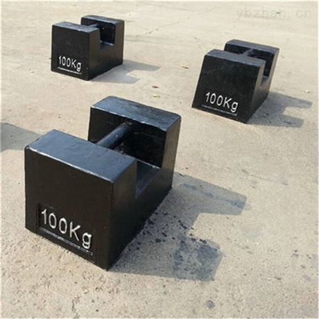 湖南100kg砝码生产 m1等级100公斤标准铸铁砝码批发
