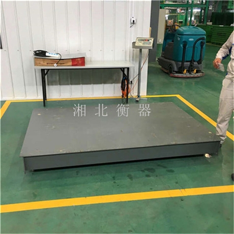 惠州賣電子秤安裝地磅價格2x1.5米物流用3噸電子平臺秤