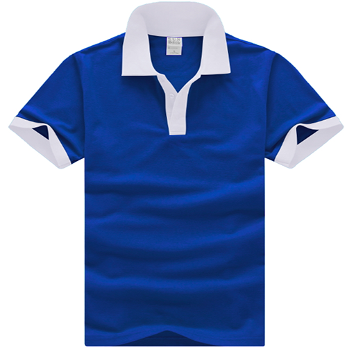 t恤衫工厂服务员工作服短袖t恤定制logo酒店餐饮快餐火锅店超市工装夏