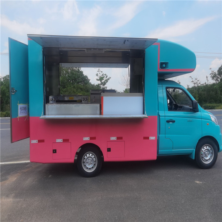 中型餐车移动寿司熟食车