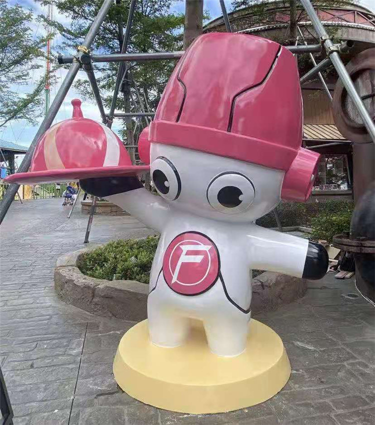 中山玻璃钢卡通雕塑厂家 联尖景观卡雕塑 幼儿园动漫卡通雕塑制品