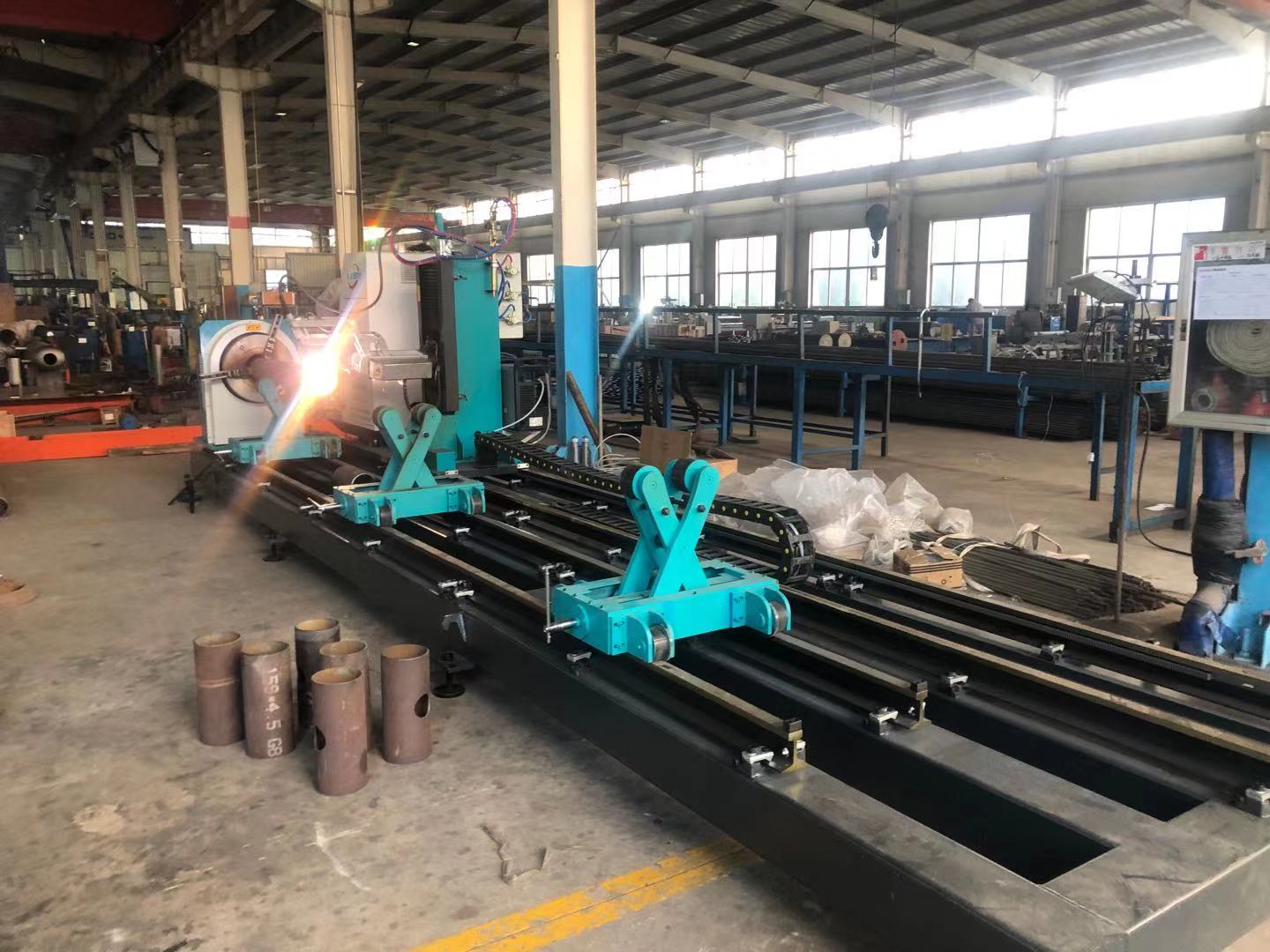 钢管相贯线切割机 kr-xy5自动钢管相贯线切割机 钢结构行业五轴相贯线