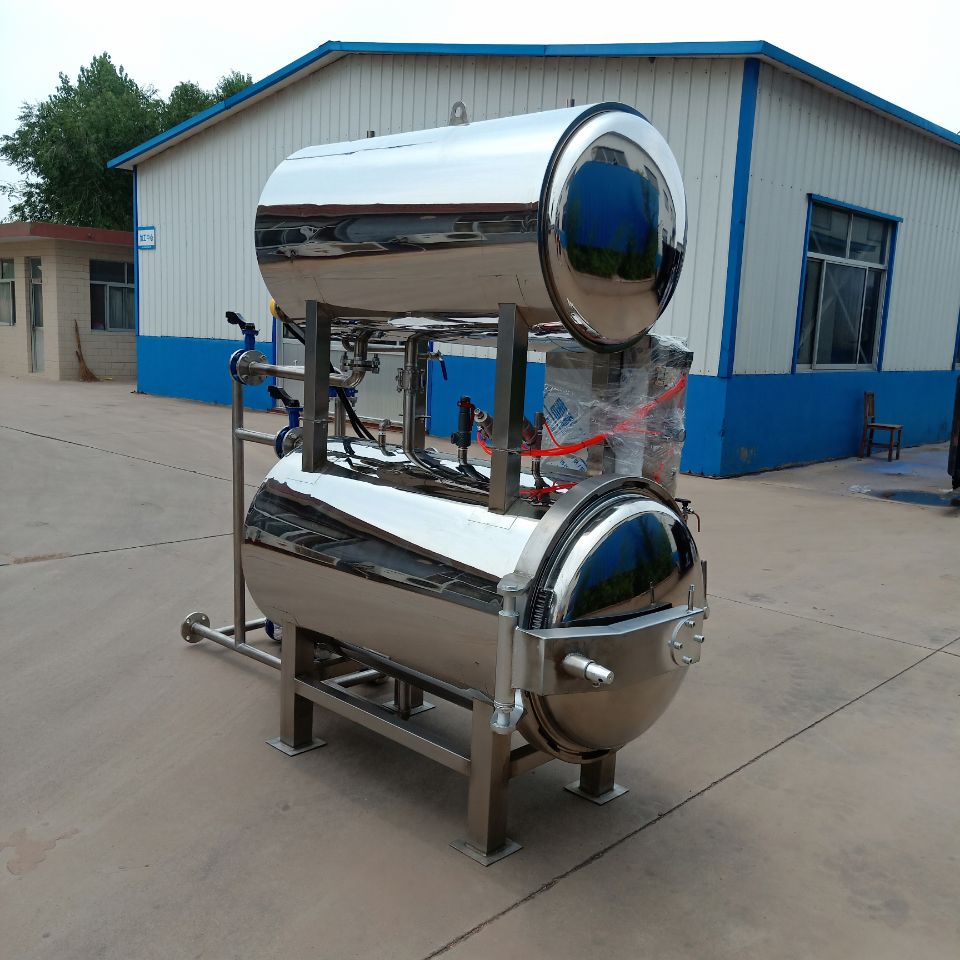 高温灭菌锅米线杀菌机器熟食灭菌釜