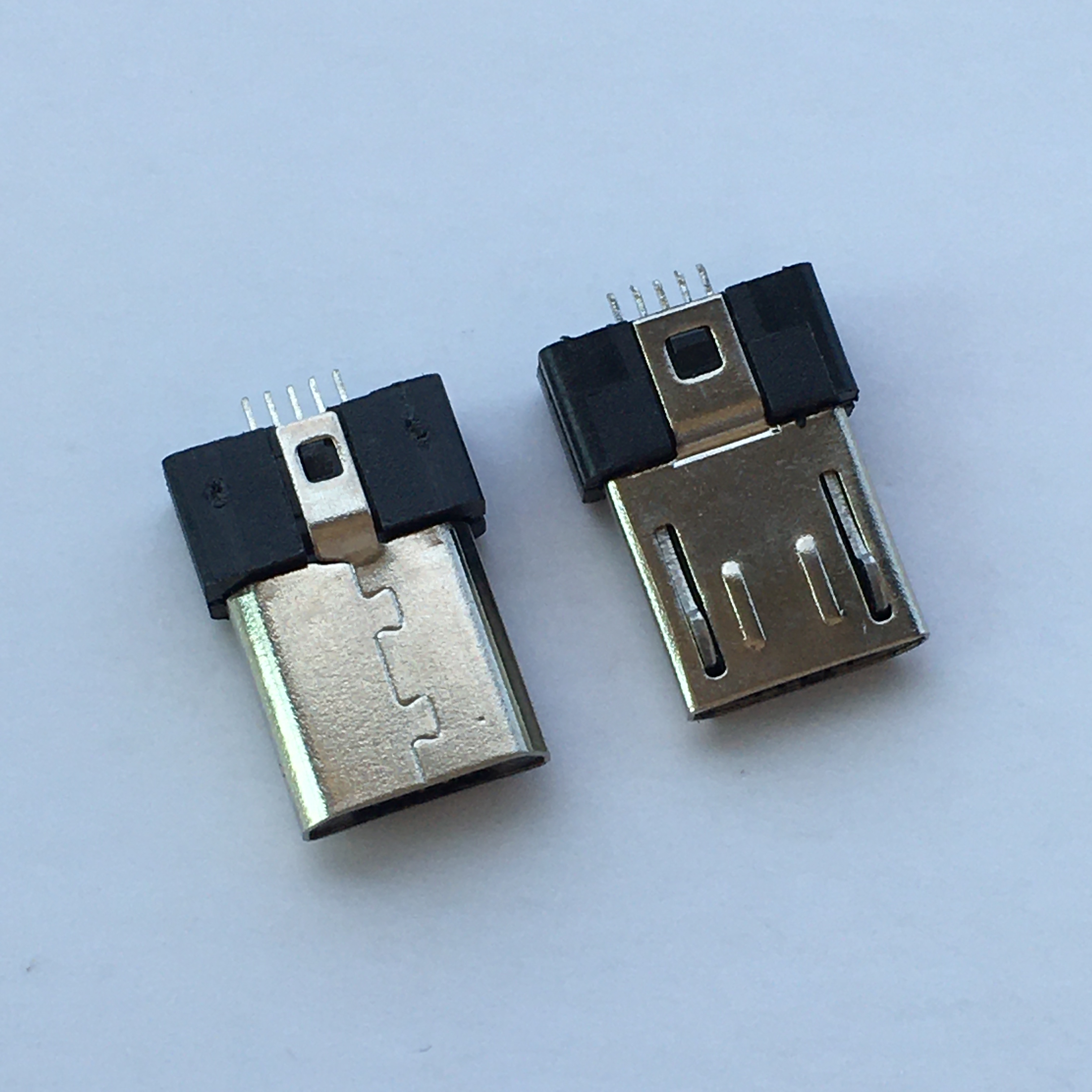 microusb5p公头沉板105mm无脚超薄30