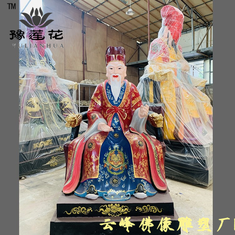 山神菩萨神像传说山神爷神像图片坐狼山神佛像文山神佛像摆件