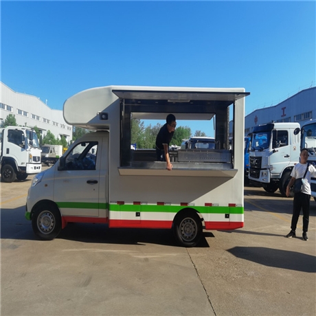 拉面小吃车移动烧烤摊国六卖快餐的小吃车