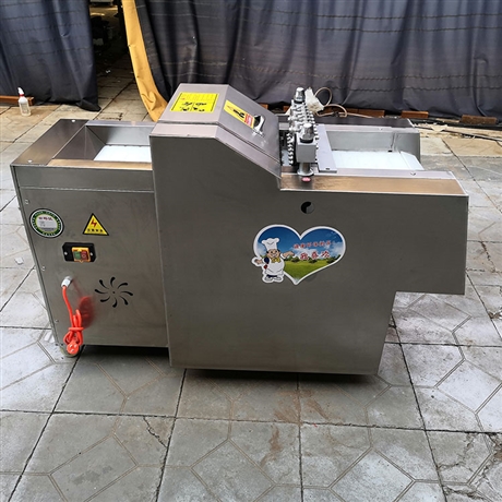 锦贤机械全自动切鸡块机块大小可调切鸡块机器