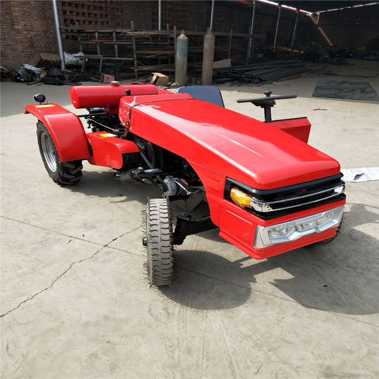 电启动小四轮拖拉机旋耕机单杠35马力四驱旋耕机