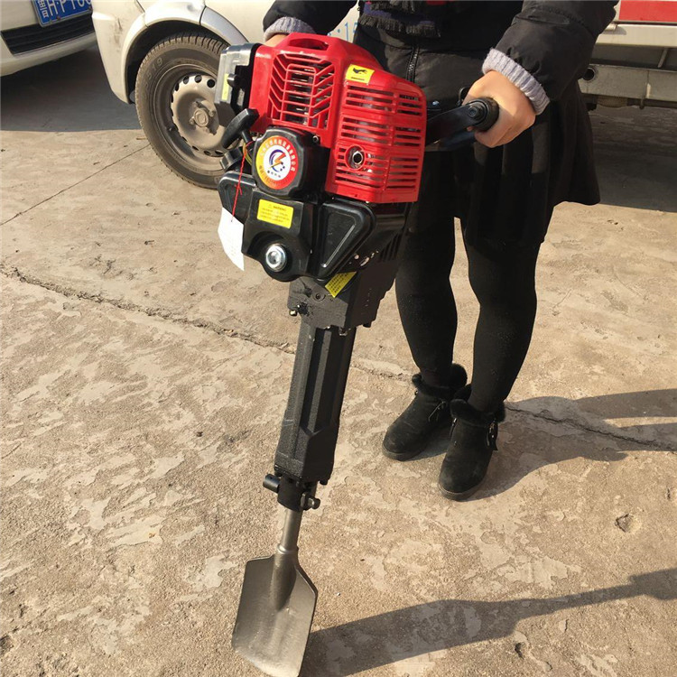 移树机手提冲击式断根移植树苗挖树机