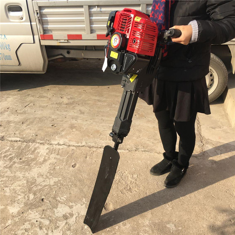 移树机手提冲击式断根移植树苗挖树机