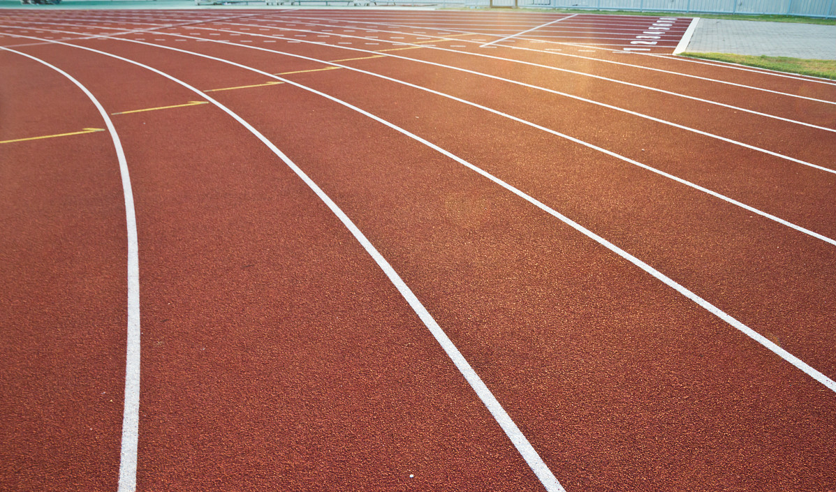 透气型环保操场印花硅pu塑胶跑道防滑防静电盛世恒屹工艺精良