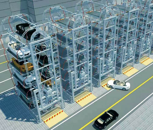 马鞍山机械立体车库出租垂直升降停车库智能车库简易车库