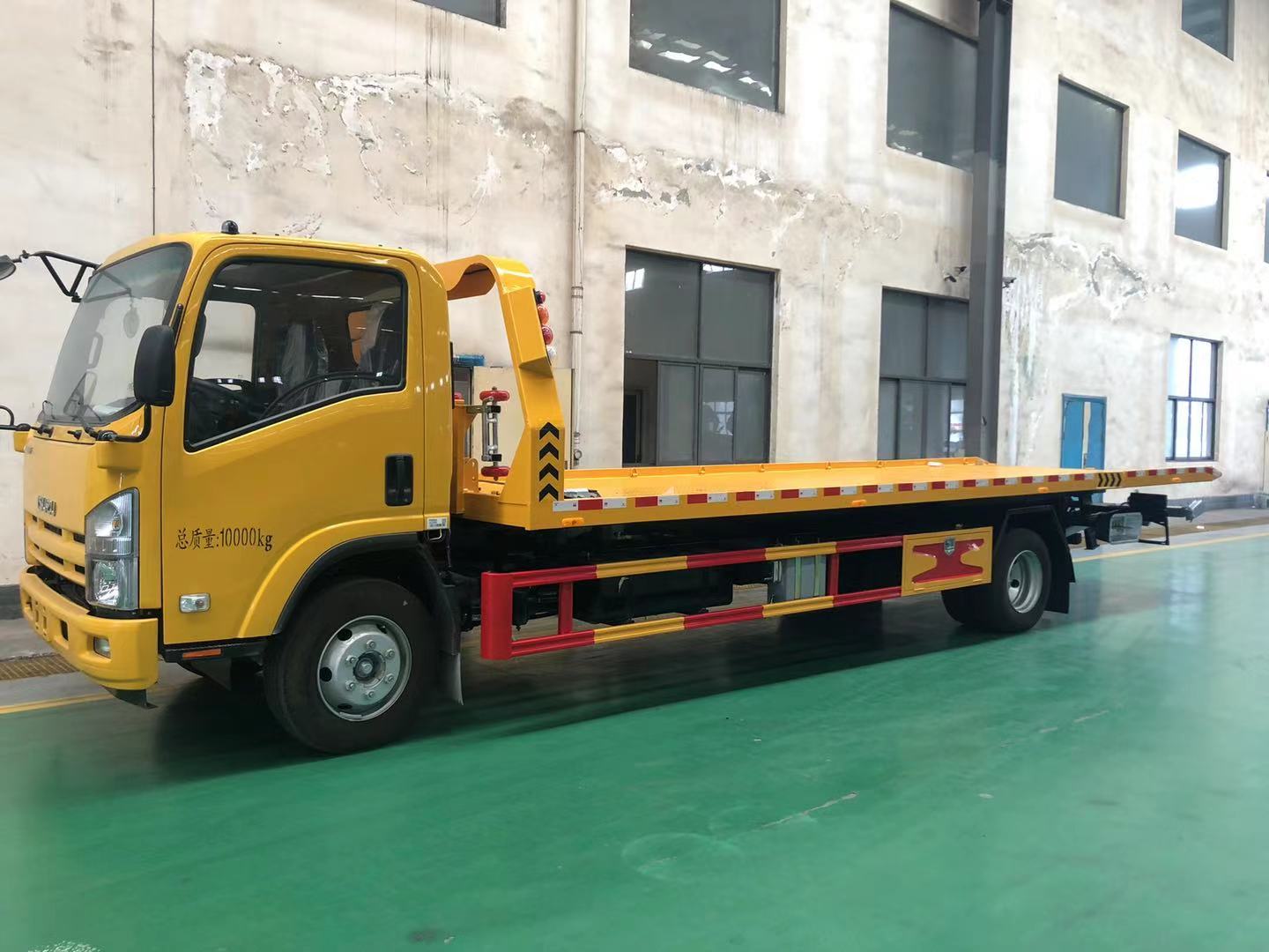 湖北润力 5吨清障车价格 平板一拖二救援拖车 厂家售后无忧