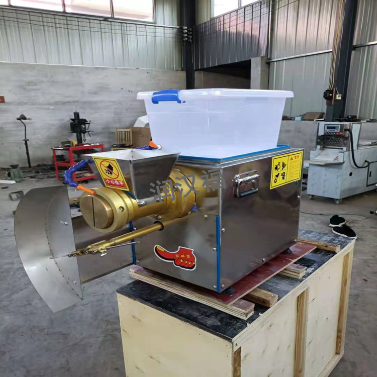 剔尖面机代替手工制作 机器效率高,实现自动化加工作业,更加卫生,可以