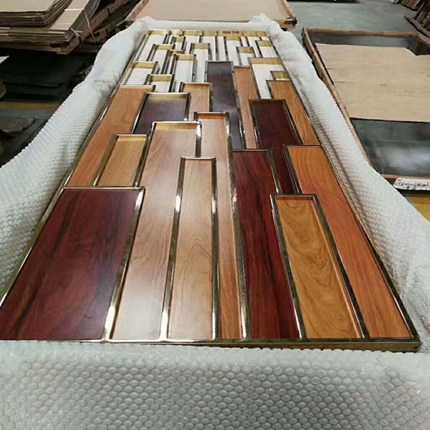 佛山不锈钢屏风隔断 激光镂空屏风 金属定制厂家