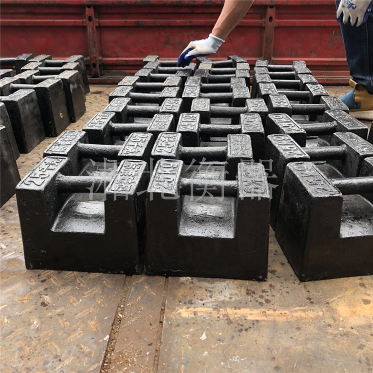 湖南砝码厂家提供25公斤校秤砝码铸铁材质