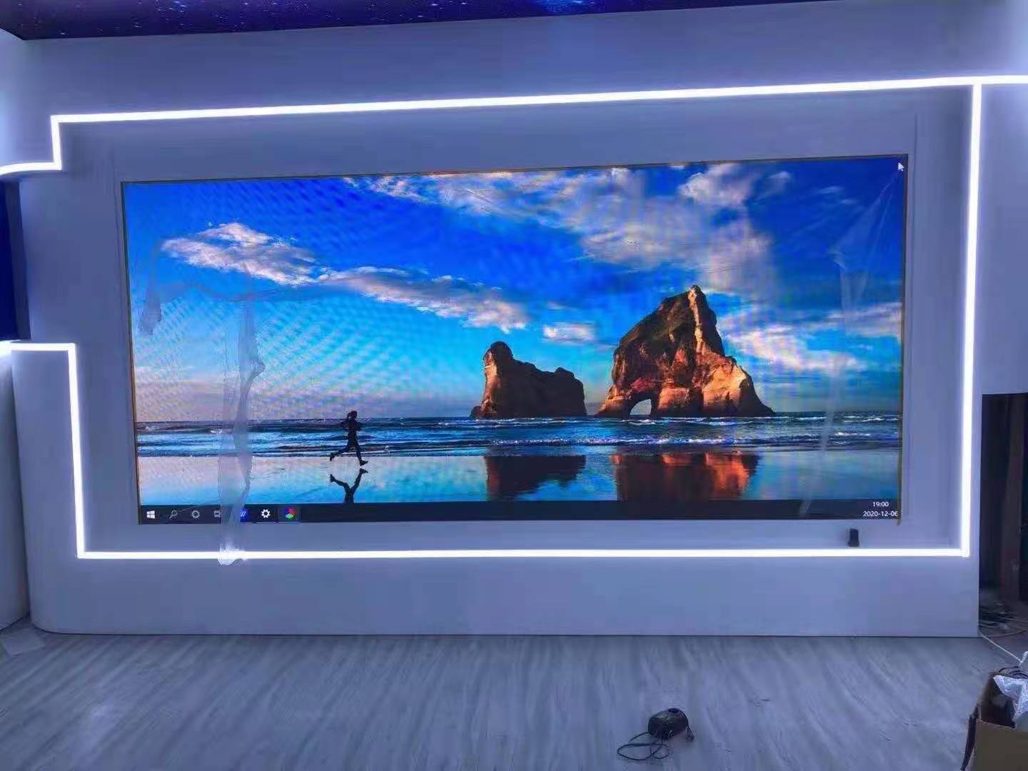 定制各类室内外全彩led小间距无缝显示大屏