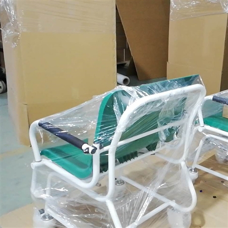 广东透析室用电子称 TCS200kg电子轮椅车秤 带扶手移动电子台秤