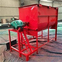  青贮干草混合拌料机图片 牛羊猪饲料搅拌机 自动上料粉碎搅拌机