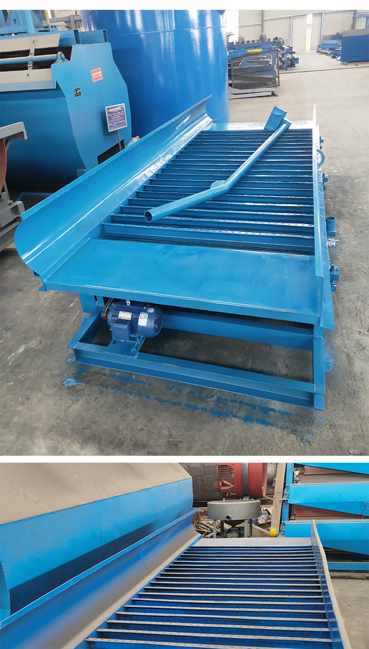 开采选矿设备河道选金鼓动溜槽矿物重选鼓动溜槽厂家