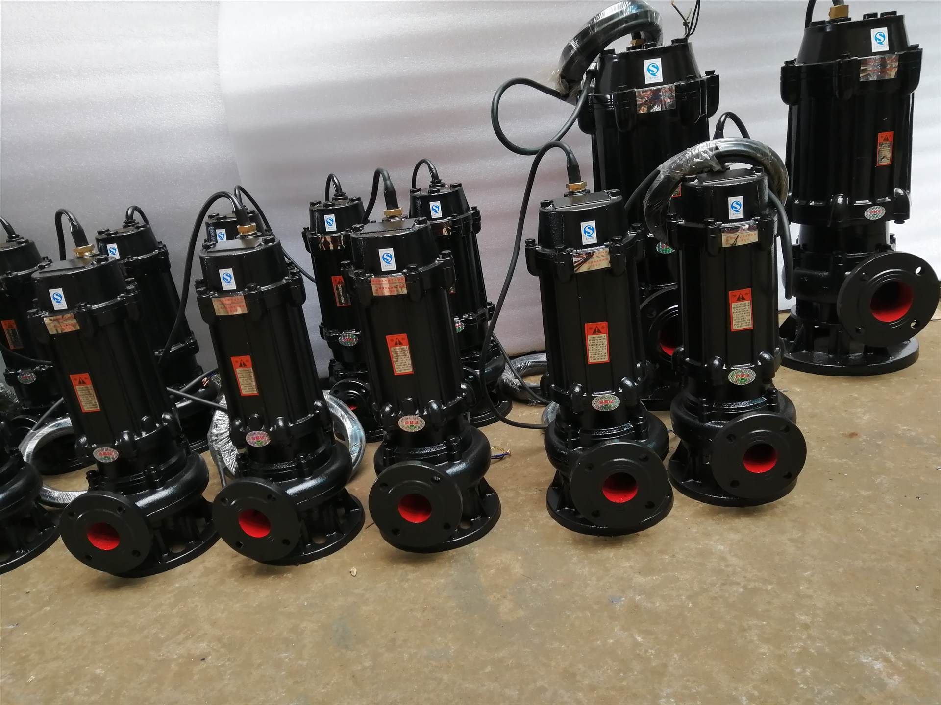 污水泵220v380v工业家用高扬程排涝排污潜水泵地下污水处理大