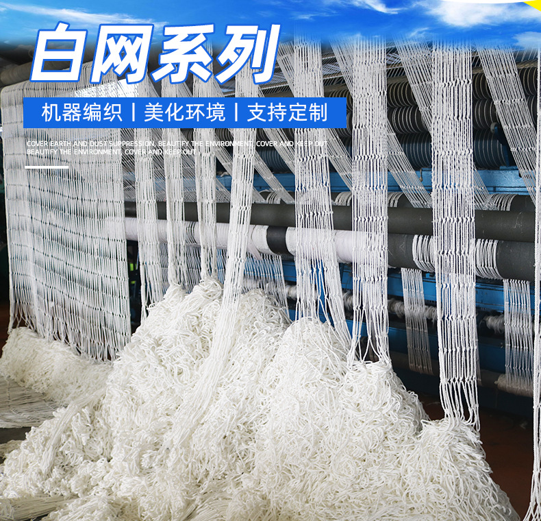 建筑安全平网 尼龙防护网 白色水平网 兜尼龙防坠网 儿童 防护网