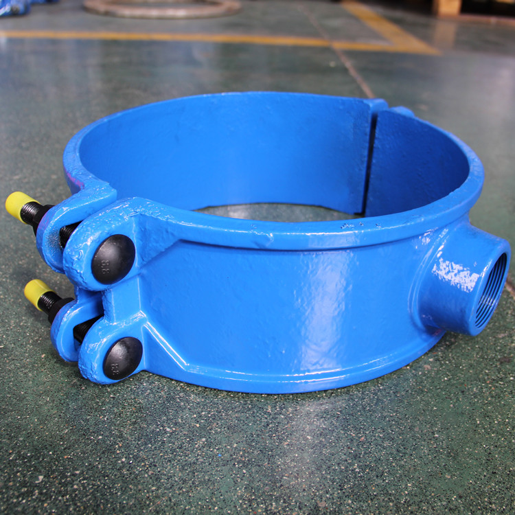 管道分水卡子通用厂家批发pe管件pe管分水管夹古dn5025现发货
