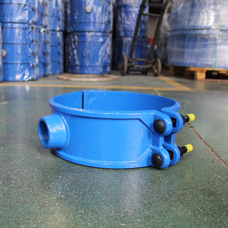 管道分水卡子通用厂家批发pe管件pe管分水管夹古dn5025现发货