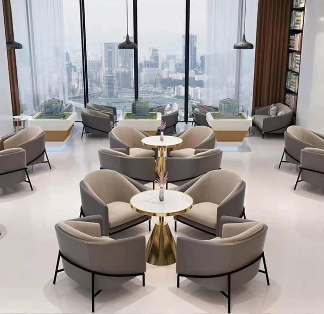 商务洽谈桌椅定制办公室洽谈桌椅各类洽谈沙发桌椅组合
