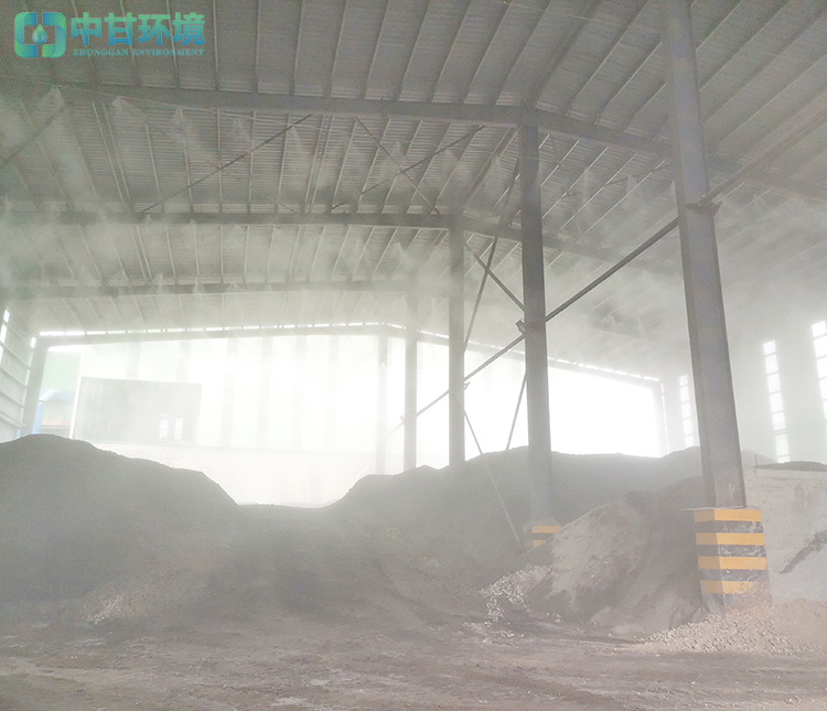 水泥厂除尘喷雾,陶瓷厂喷雾降尘,钢材厂除尘喷雾