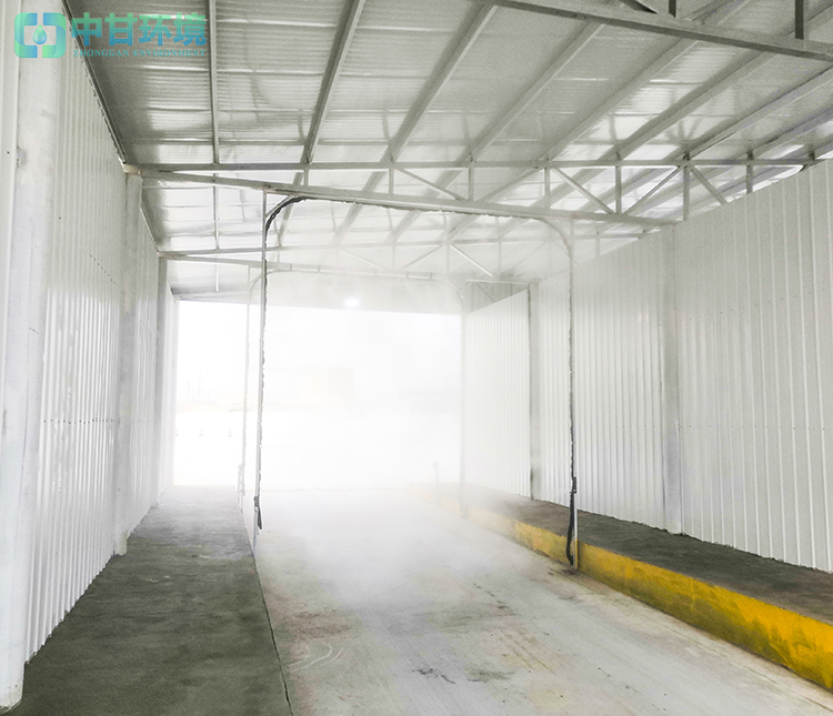 重庆工厂车辆喷雾消毒通道,全自动喷雾消毒装置
