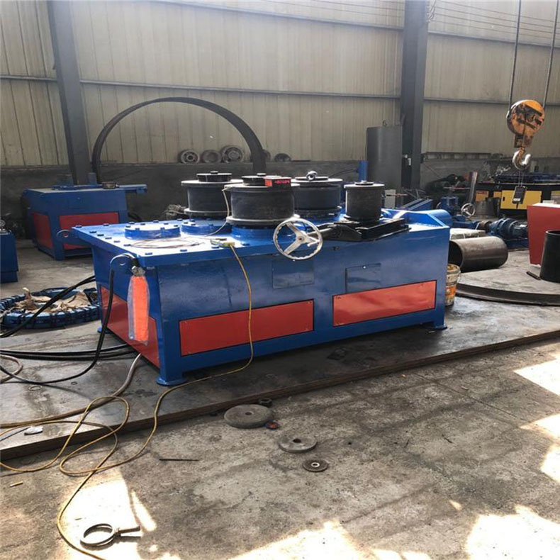 法兰生产设备 快速法兰卷圆机 冷卷法兰成型机