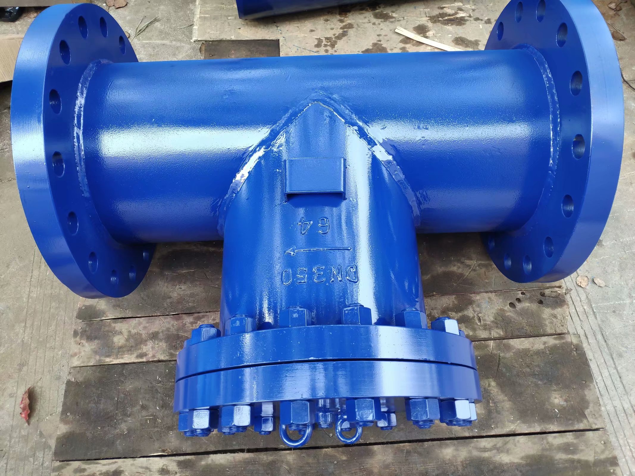 碳钢不锈钢t型过滤器国标美标t型法兰过滤器管道t型过滤器