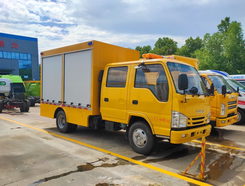 程力厂家 五十铃双排座 市政排水抢修车