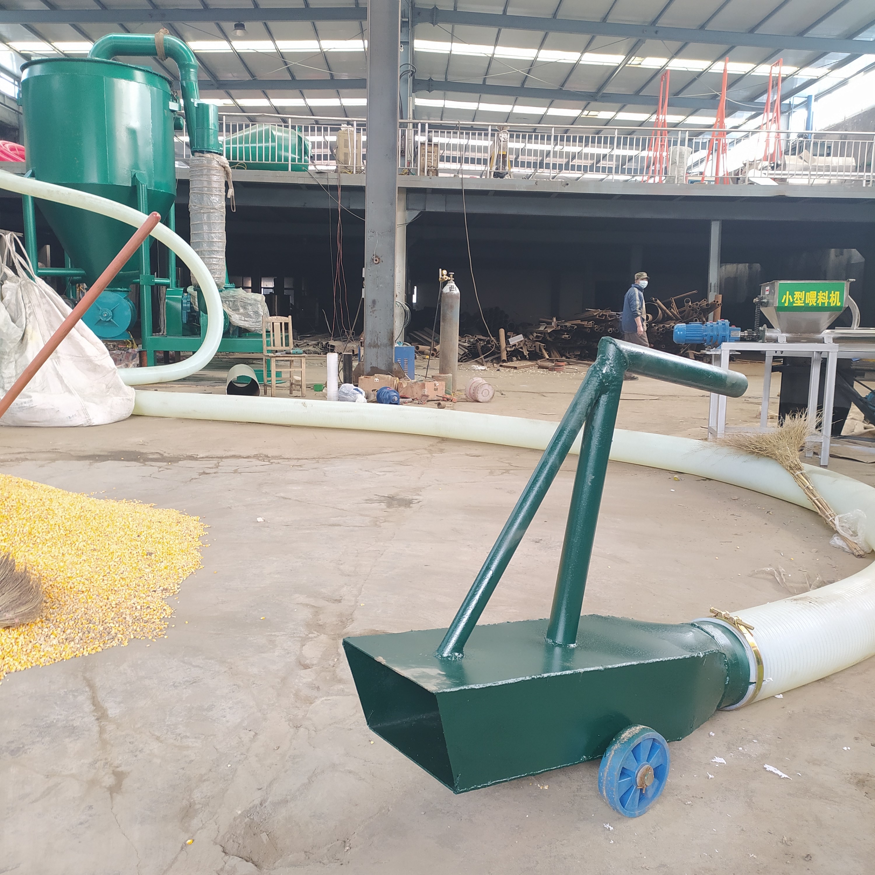 安徽合肥罗茨风机吸灰机xwzf20吨水泥灰输灰机