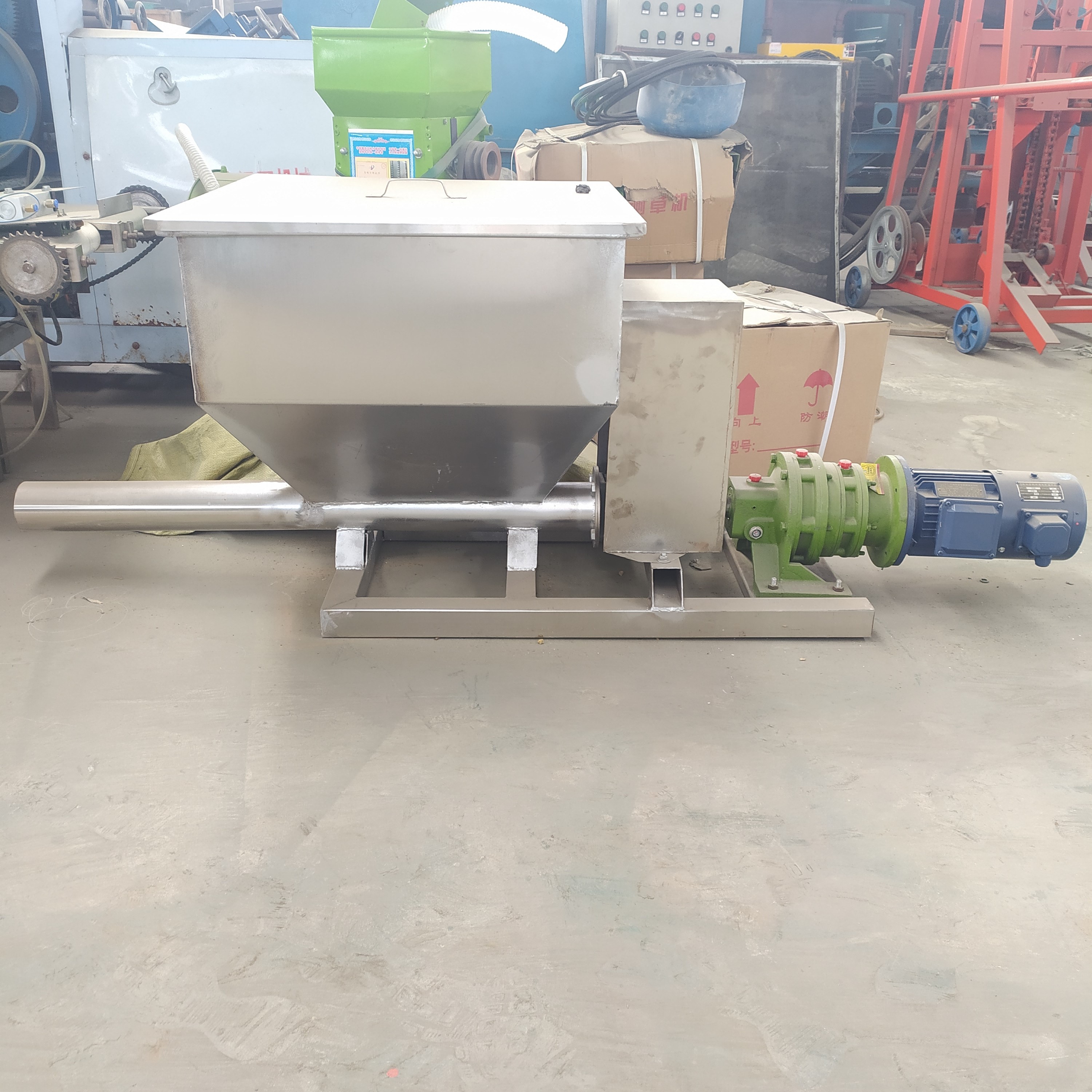 变频器调速干粉加粉机XWZF均匀送料化钙粉加粉机