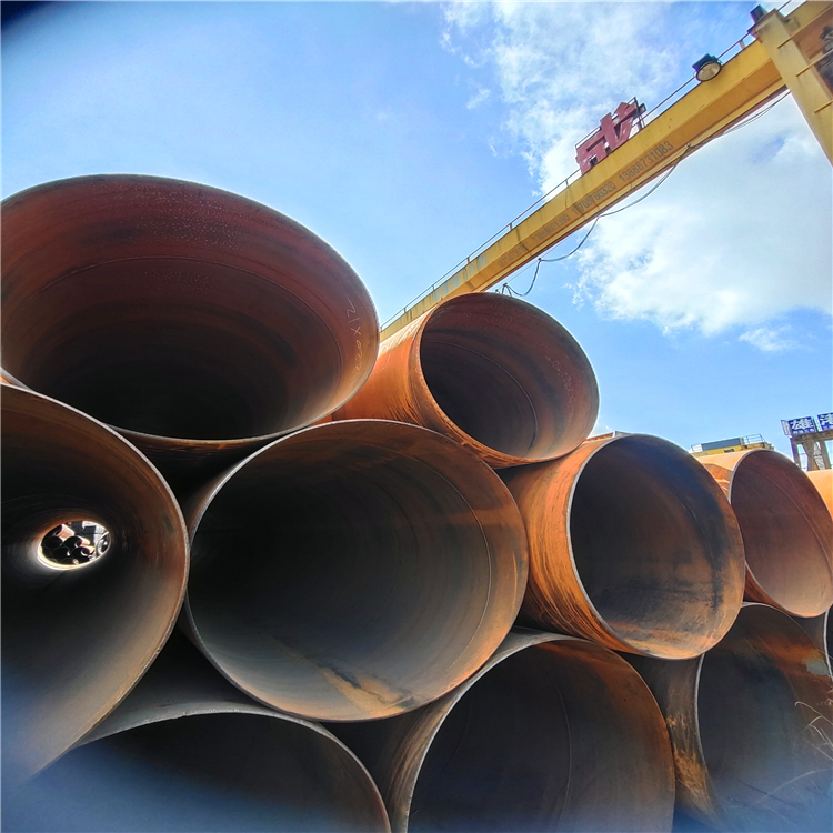 丽江建筑工地用螺旋管 供水排污管道批发 q345材质防腐螺旋管