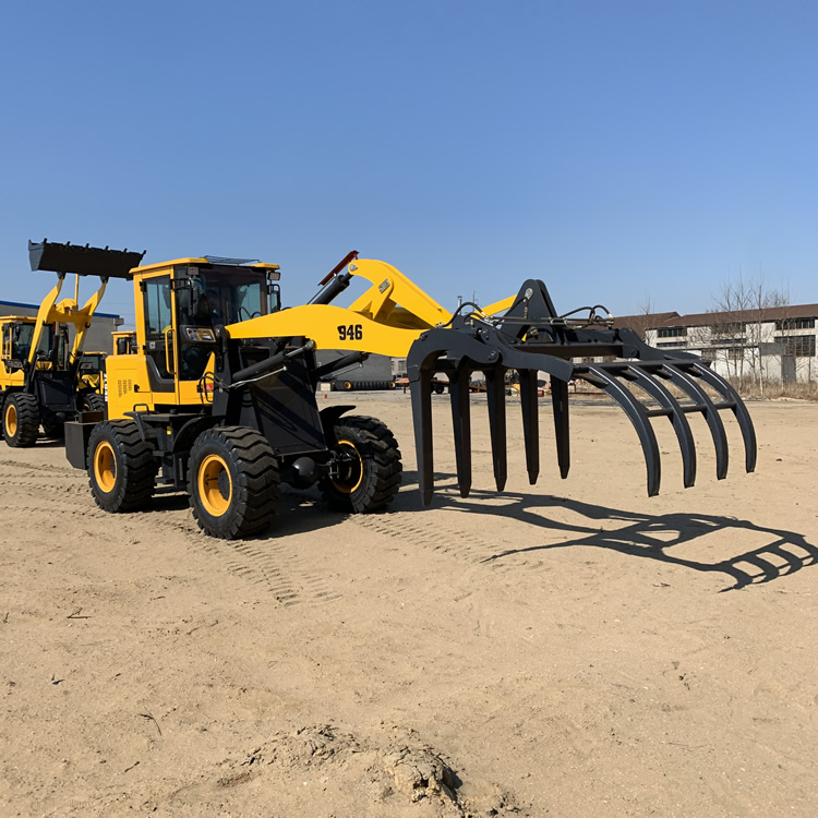 铲车图片牧草抓草机zl936型多功能装载机