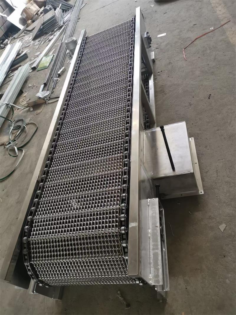 华宇网链输送机械 输送机链网 网带输送机来图加工定制