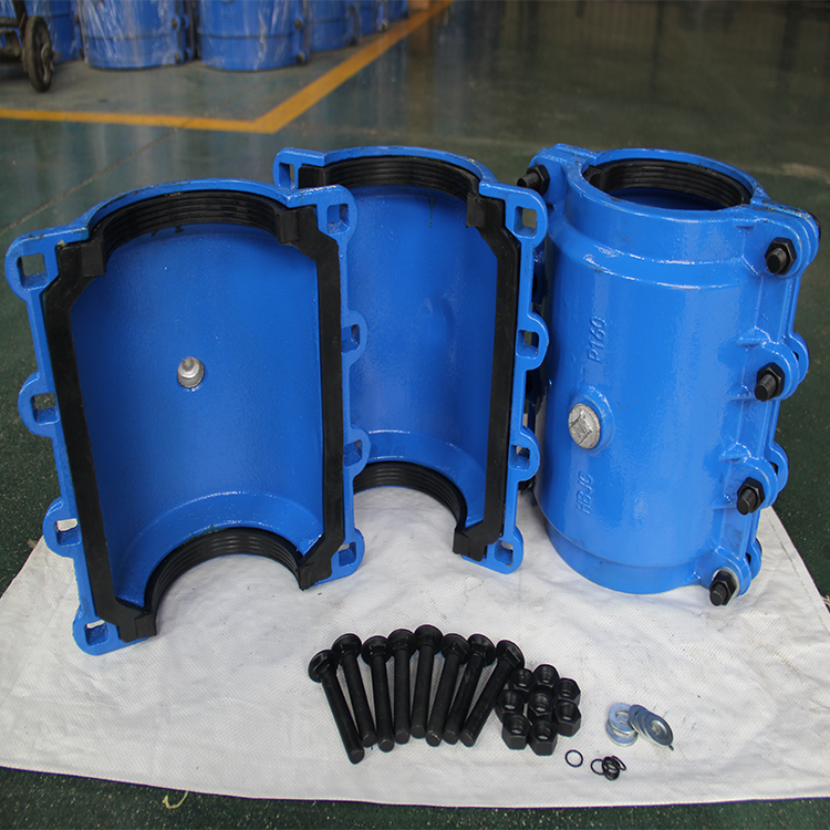 厂家定制直通哈夫节快速抢修弯头补漏器江皓快速接头水管堵漏器