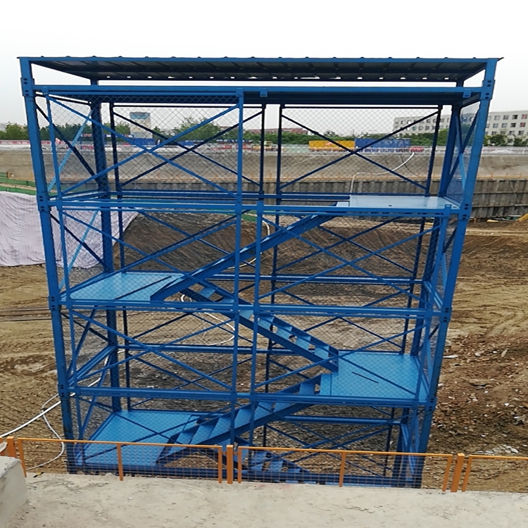 箱式梯笼基坑施工梯笼桥梁安全梯笼