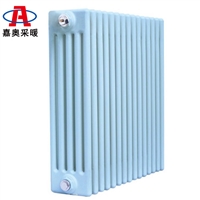 qfgz509钢制五柱暖气片散热量 钢管五柱散热器 嘉奥