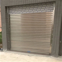 镜湖大道不锈钢卷闸门 304不锈钢抗风卷闸门片 钢制防火卷帘门材料批发