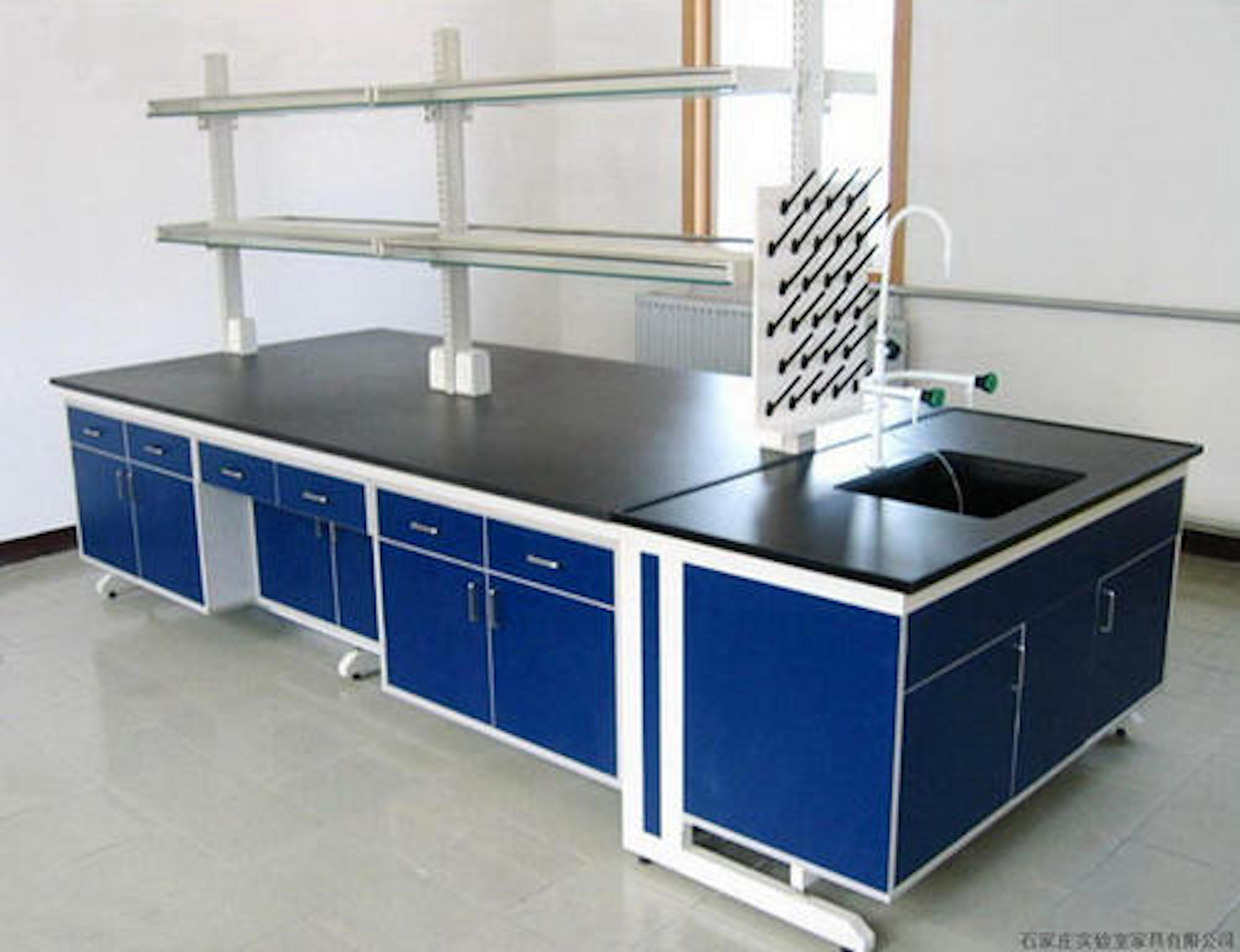 哈尔滨实验台全钢边台厂家批发大学检测实验台实验室通风设计通风柜